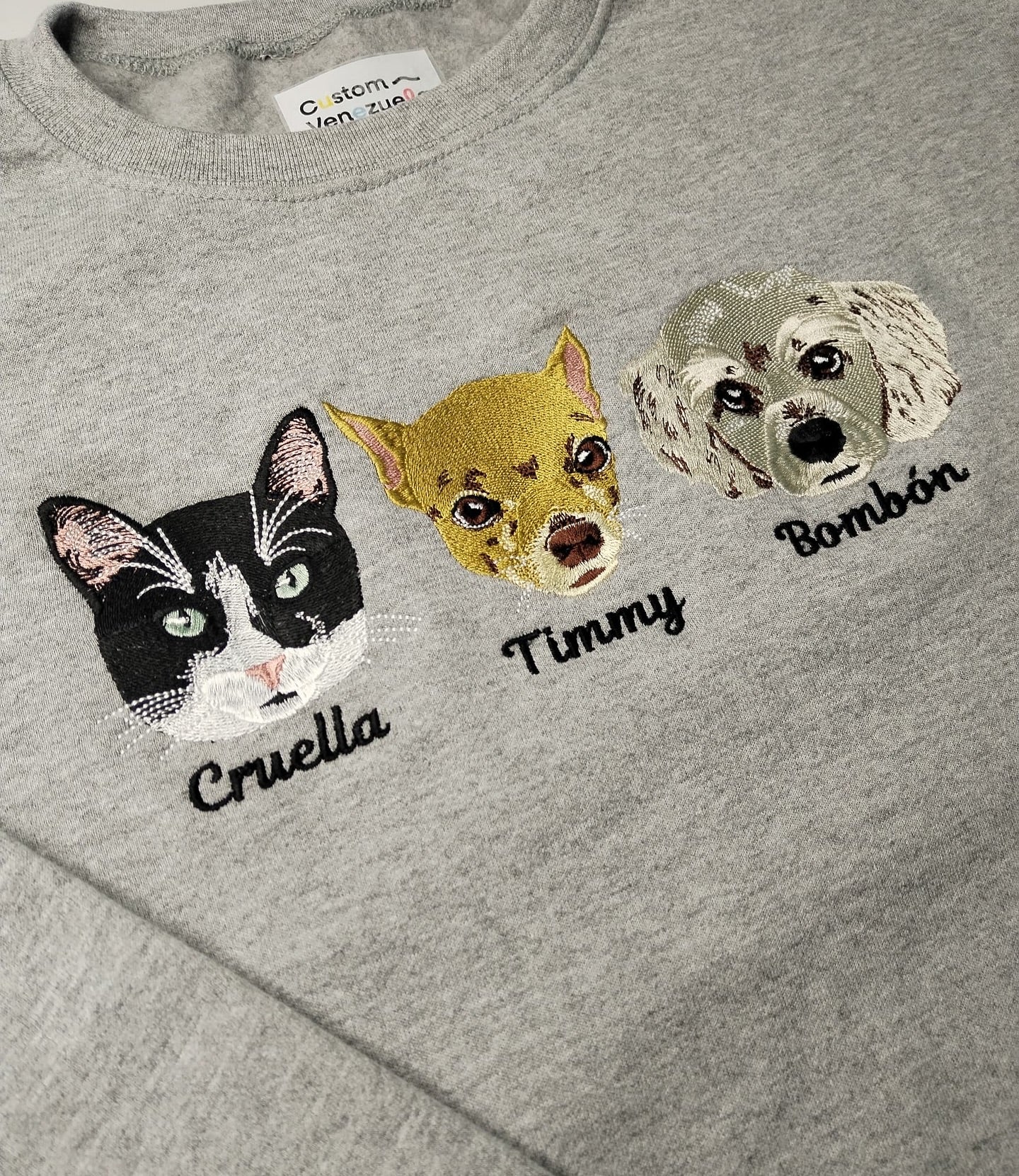 🐾 Bordado hiper-realista 🧵