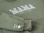 Mama / Papa / Abuelo/a (College Font) 💘