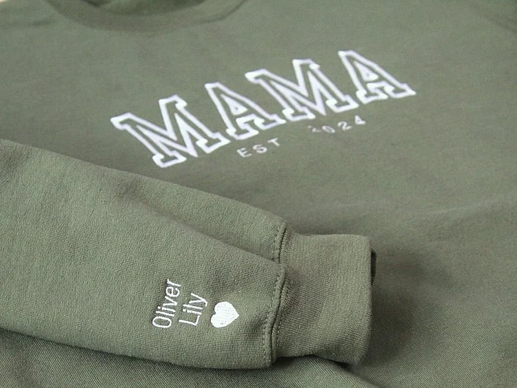 Mama / Papa / Abuelo/a (College Font) 💘