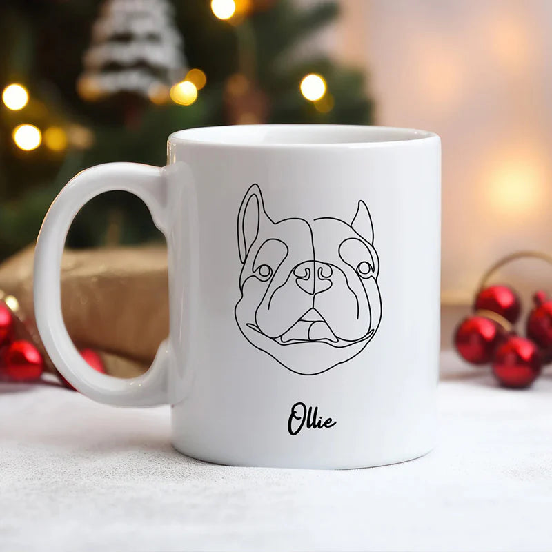 ☕️ Taza Personalizada Silueta Mascota 😻