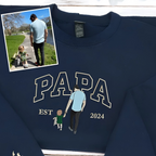 Mama / Papa / Abuelo/a (College Font) 💘