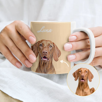 ☕️ Taza Personalizada Foto Mascota 🐶