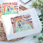 🧒 Dibujo infantil bordado 🧵