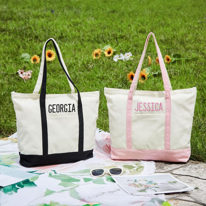 🐾 Tote Bag con nombre bordado